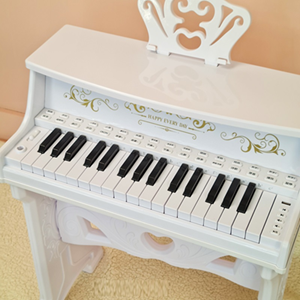 اسباب بازی پیانو طرح دار کودک با صندلی و میکروفون JOURNEY OF MUSIC_اسباب بازی موسیقی